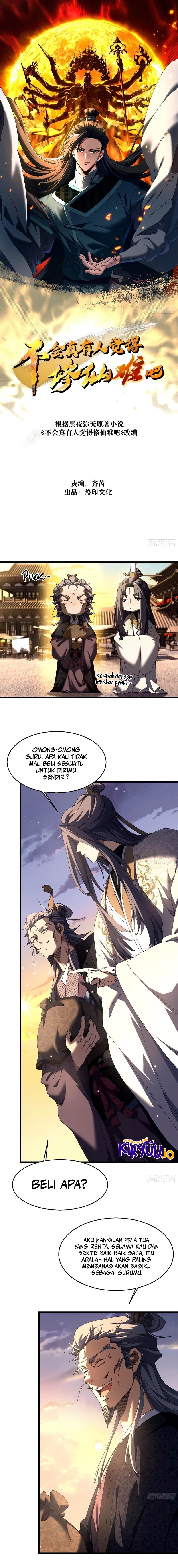 Don’t Tell Me You Think Cultivating Immortality Is Difficult? Chapter 13 Image 1