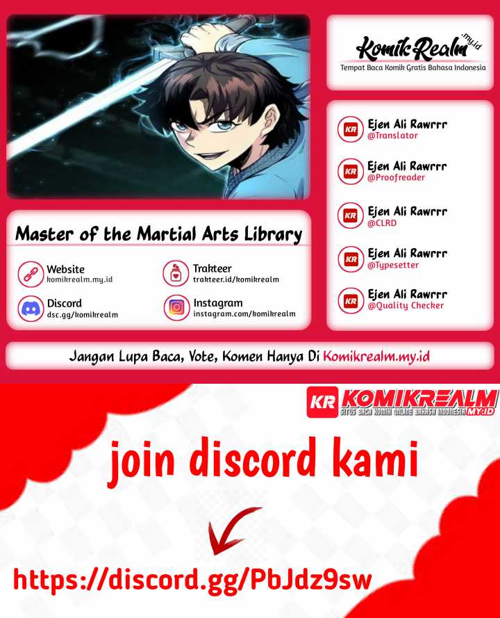 Master of the Martial Arts Library Chapter 38 Image 0