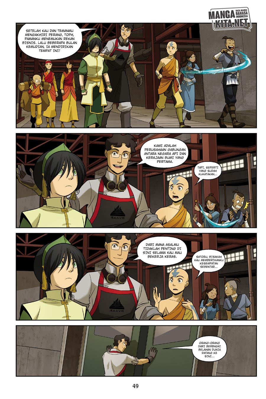 Avatar: The Last Airbender – The Rift Chapter 01.3 Image 1