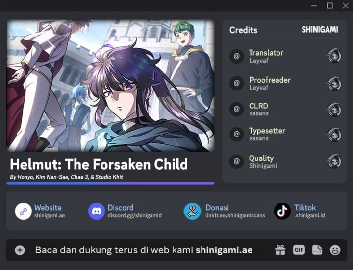 Helmut: The Forsaken Child Chapter 83 Image 0