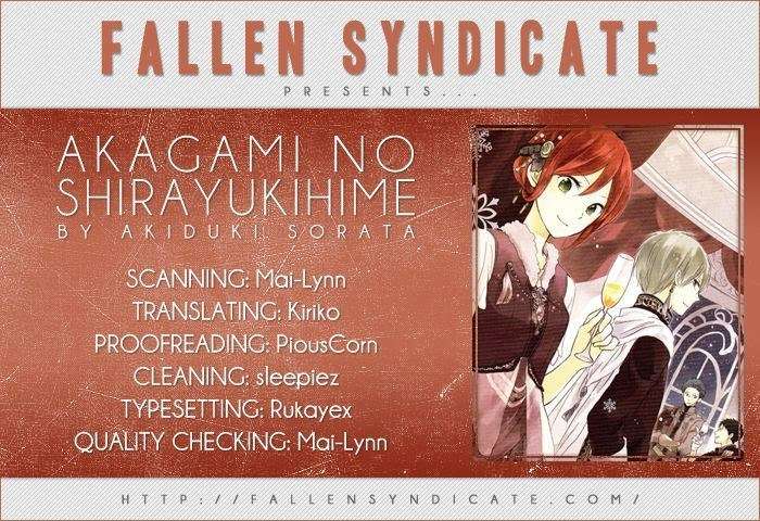 Akagami no Shirayukihime Chapter 38 Image 1