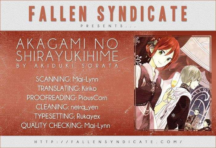 Akagami no Shirayukihime Chapter 39 Image 1
