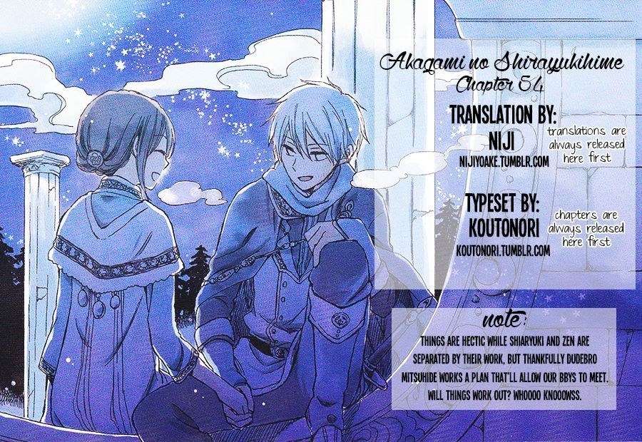 Akagami no Shirayukihime Chapter 54 Image 1