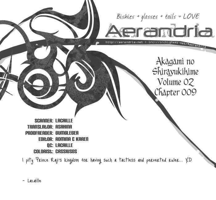 Akagami no Shirayukihime Chapter 9 Image 1