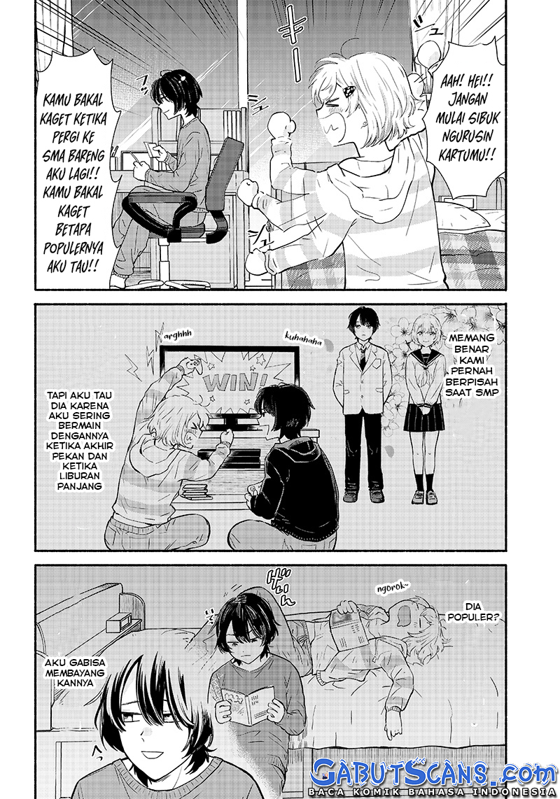 Nee, Mou Isso Tsukiacchau? Osananajimi No Bishoujo Ni Tanomarete, Camo Kareshi Hajimemashita Chapter 01.1 Image 10