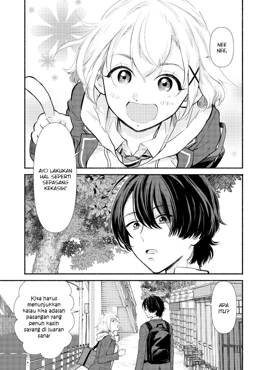 Nee, Mou Isso Tsukiacchau? Osananajimi No Bishoujo Ni Tanomarete, Camo Kareshi Hajimemashita Chapter 03 Image 3