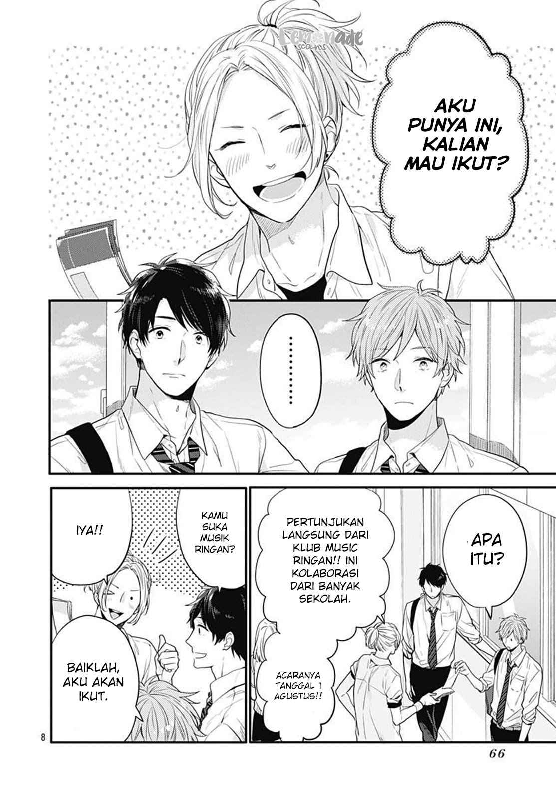 Koi wo Shiranai Boku-tachi wa Chapter 03 Image 8