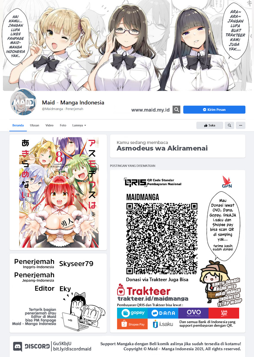 Asmodeus wa Akiramenai Chapter 33 Image 1