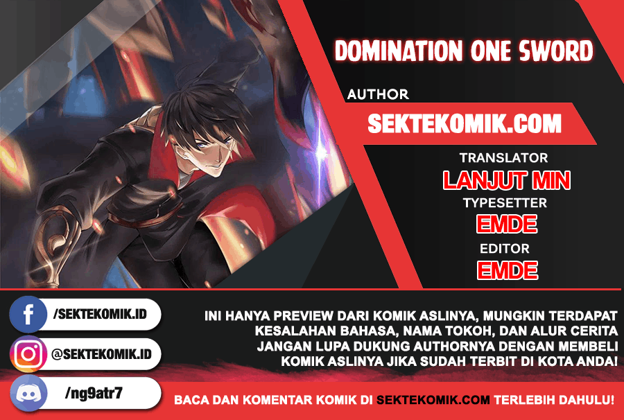Domination One Sword Chapter 71 Image 0