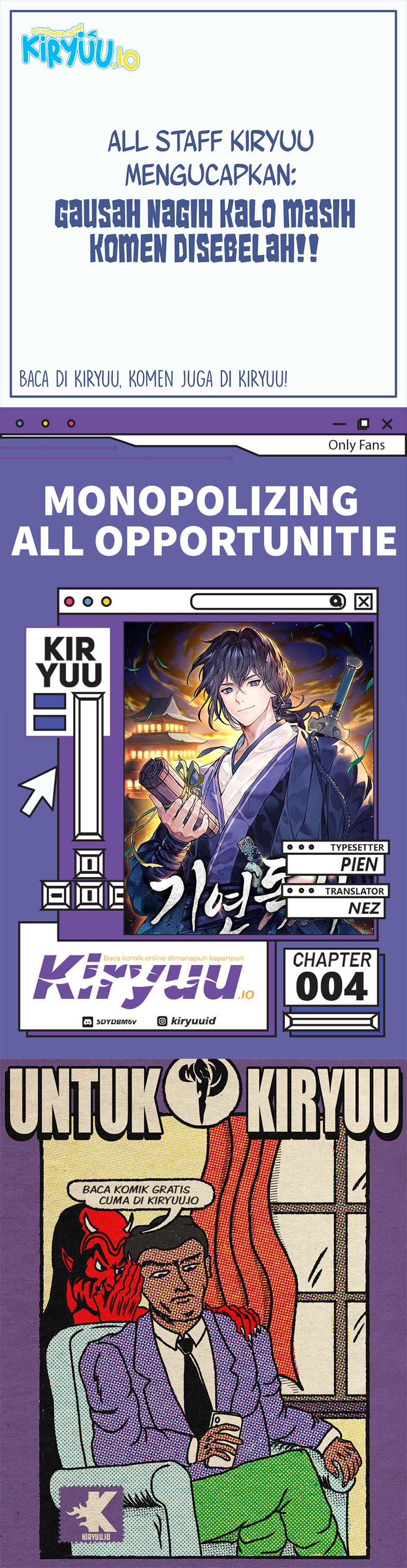 Monopolizing All Opportunities Chapter 4 Image 0