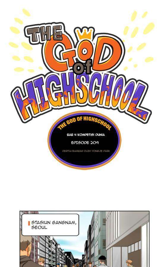 The God of High School Chapter 209 Image 0