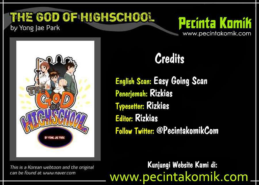 The God of High School Chapter 25 Image 0