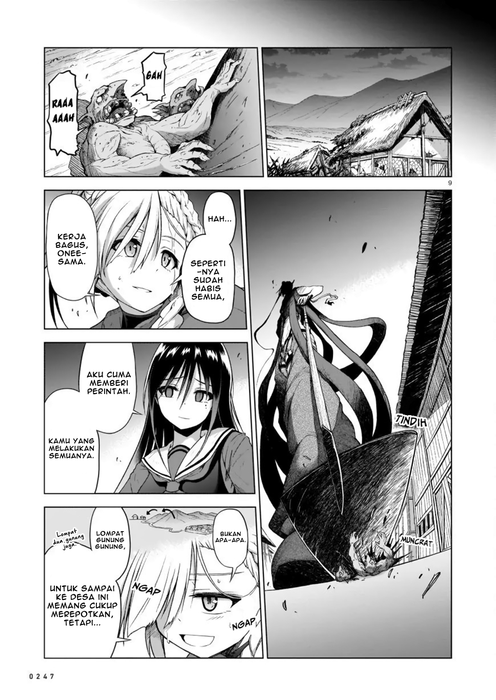 The Onee-sama and the Giant Chapter 02 Image 10