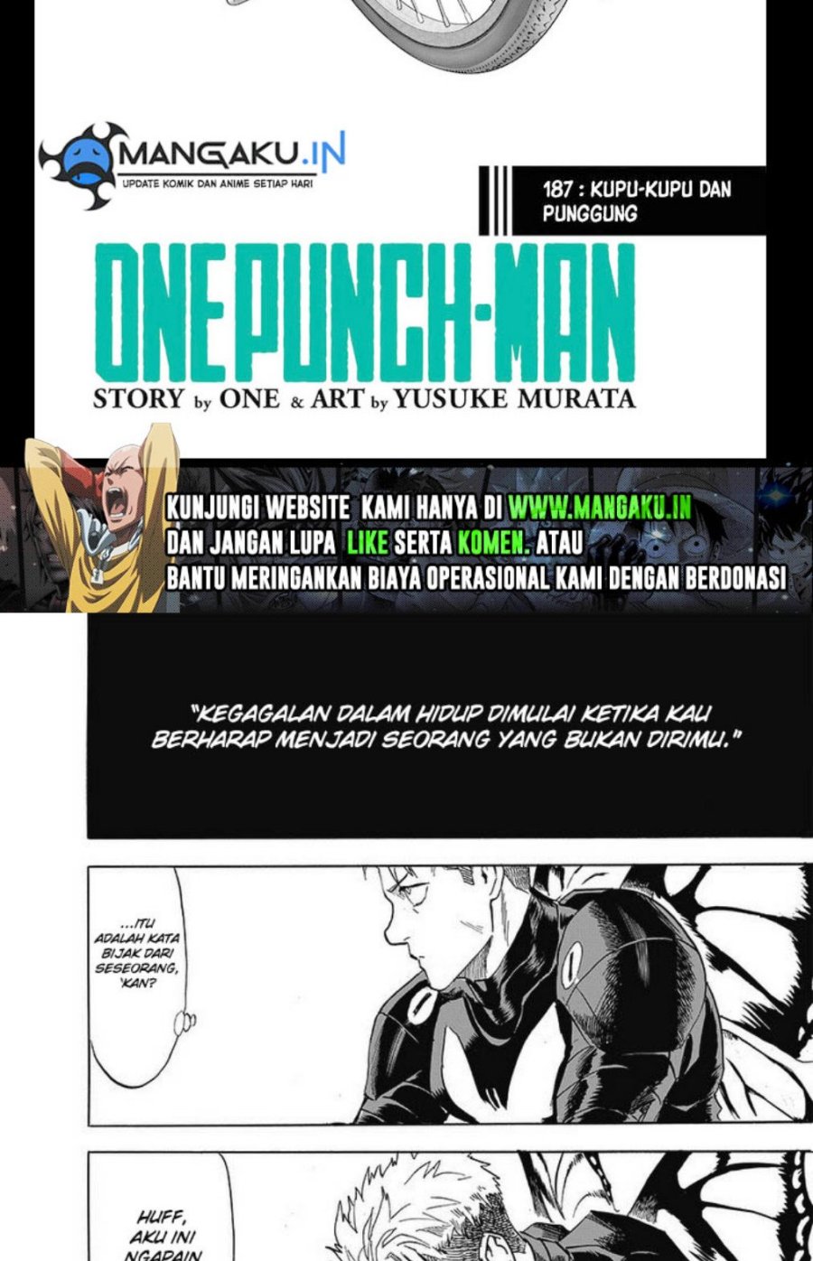 One Punch-Man Chapter 237.1 Image 1