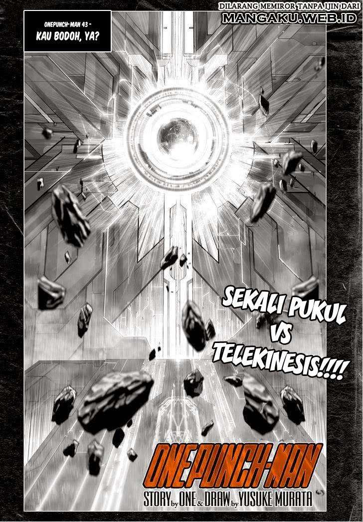 One Punch-Man Chapter 43 Image 0