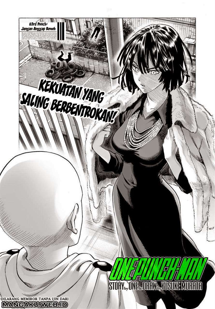One Punch-Man Chapter 63 Image 0