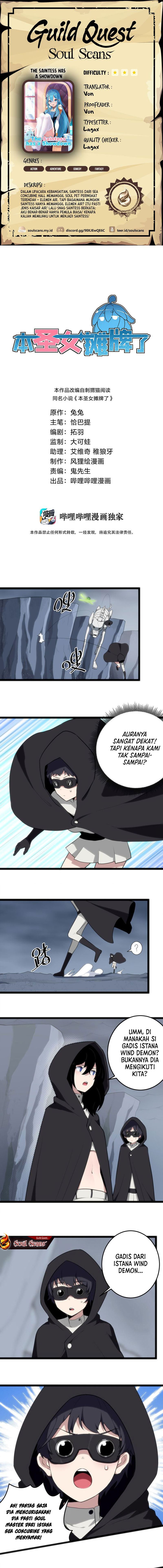The Saintess Has a Showdown Chapter 29 Image 0