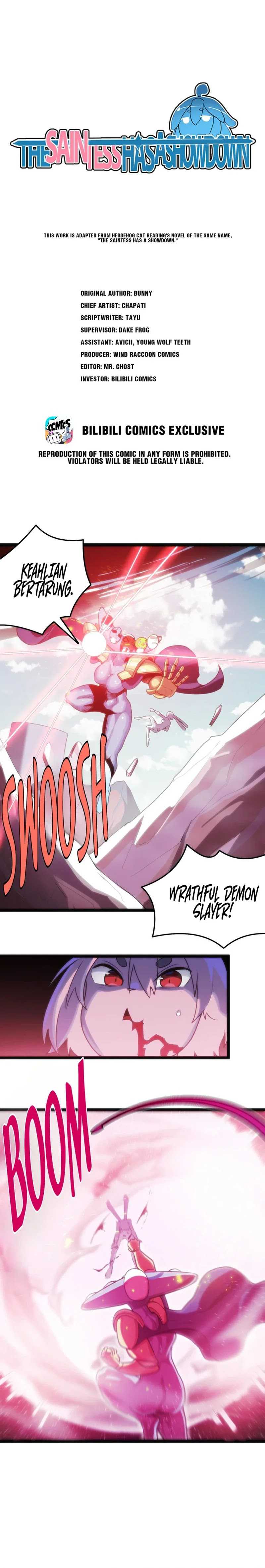 The Saintess Has a Showdown Chapter 96 Image 1