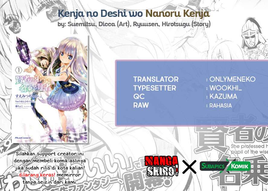 Kenja no Deshi wo Nanoru Kenja Chapter 7 Image 0