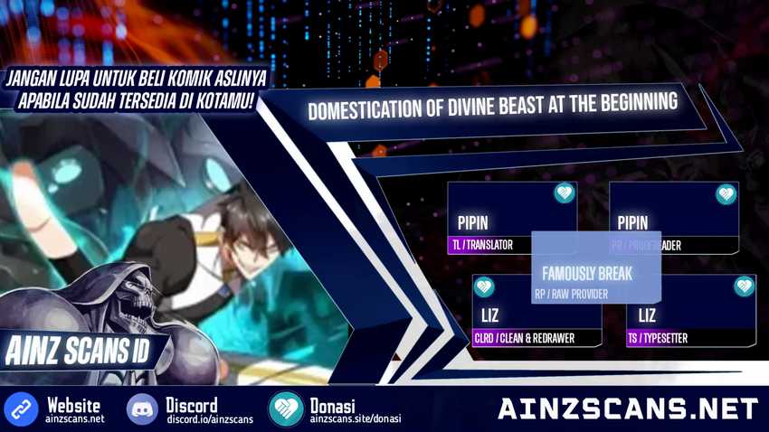Domestication of Divine Beasts at the Beginning Chapter 21 Image 0
