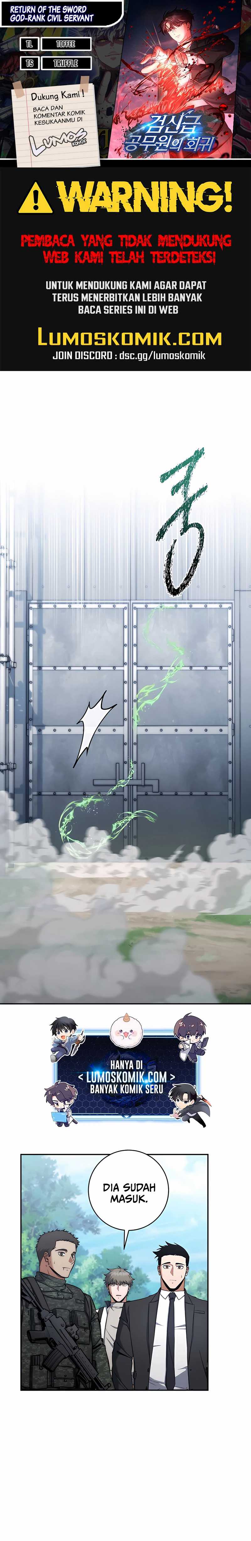 Return of the Sword God-Rank Civil Servant Chapter 35 Image 0