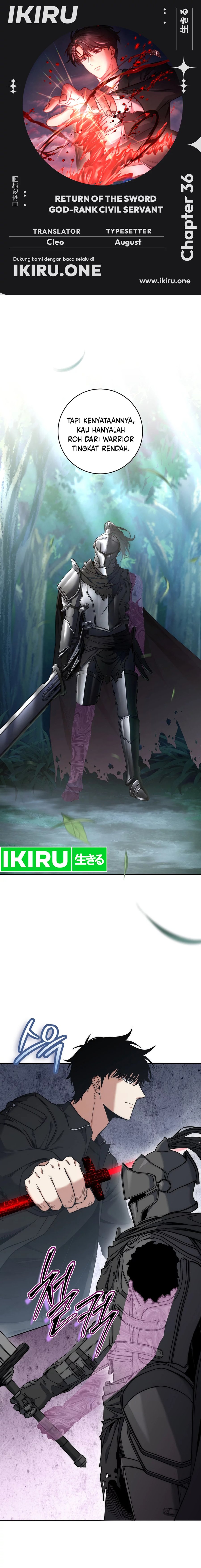 Return of the Sword God-Rank Civil Servant Chapter 36 Image 0