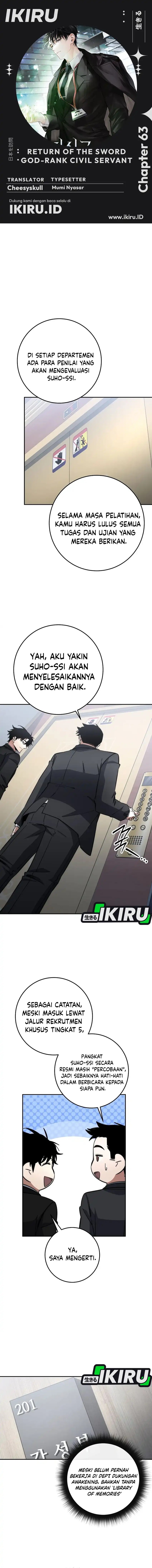 Return of the Sword God-Rank Civil Servant Chapter 63 Image 0