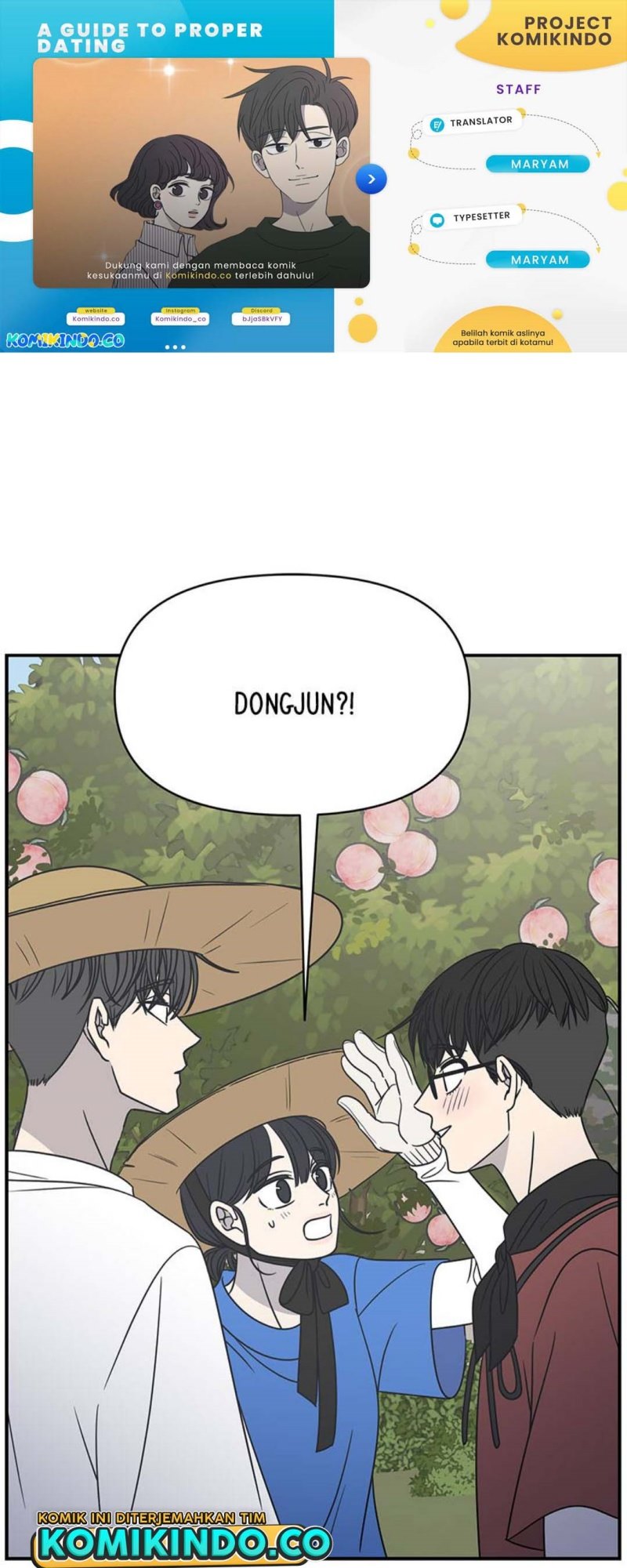 A Guide to Proper Dating Chapter 102 Image 0