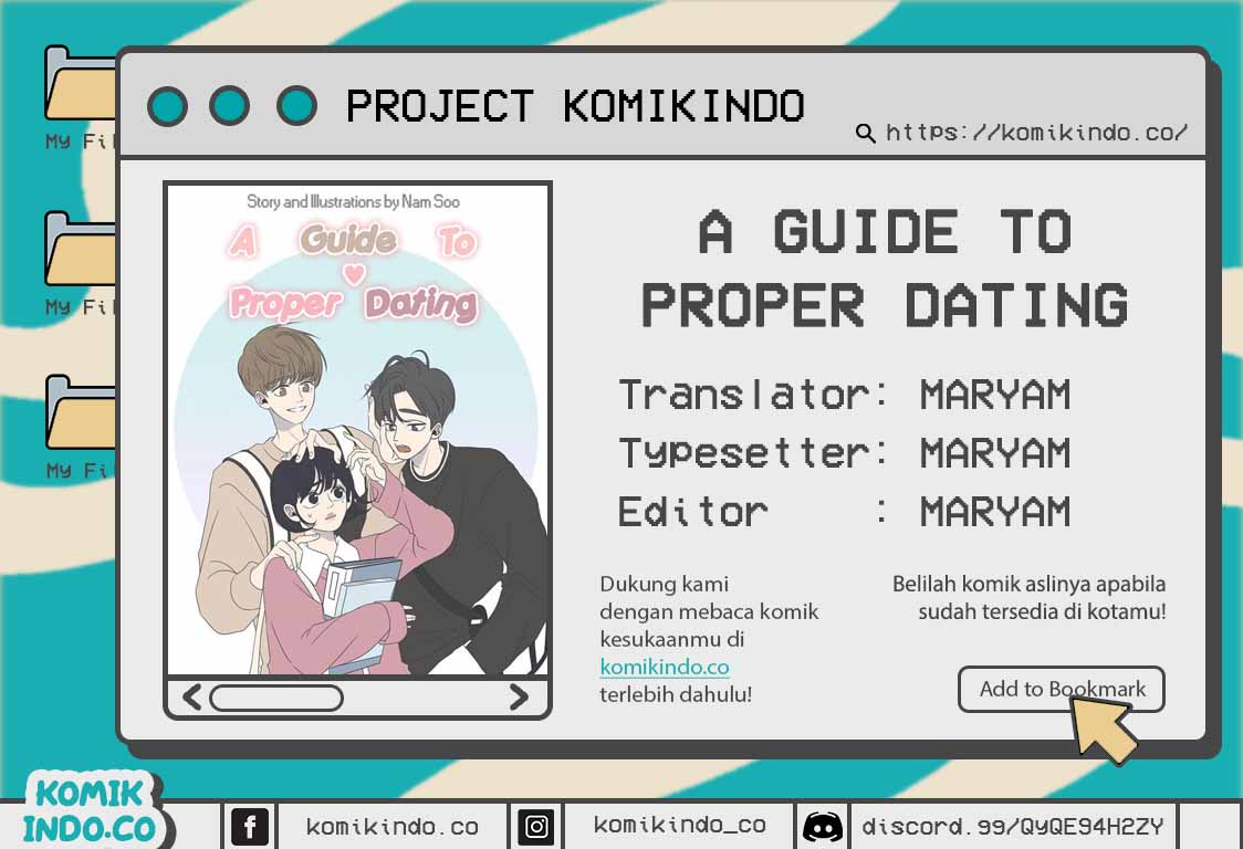 A Guide to Proper Dating Chapter 21 Image 0