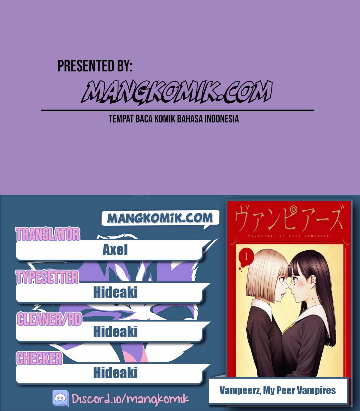 Vampeerz, My Peer Vampires Chapter 33.5 Image 0