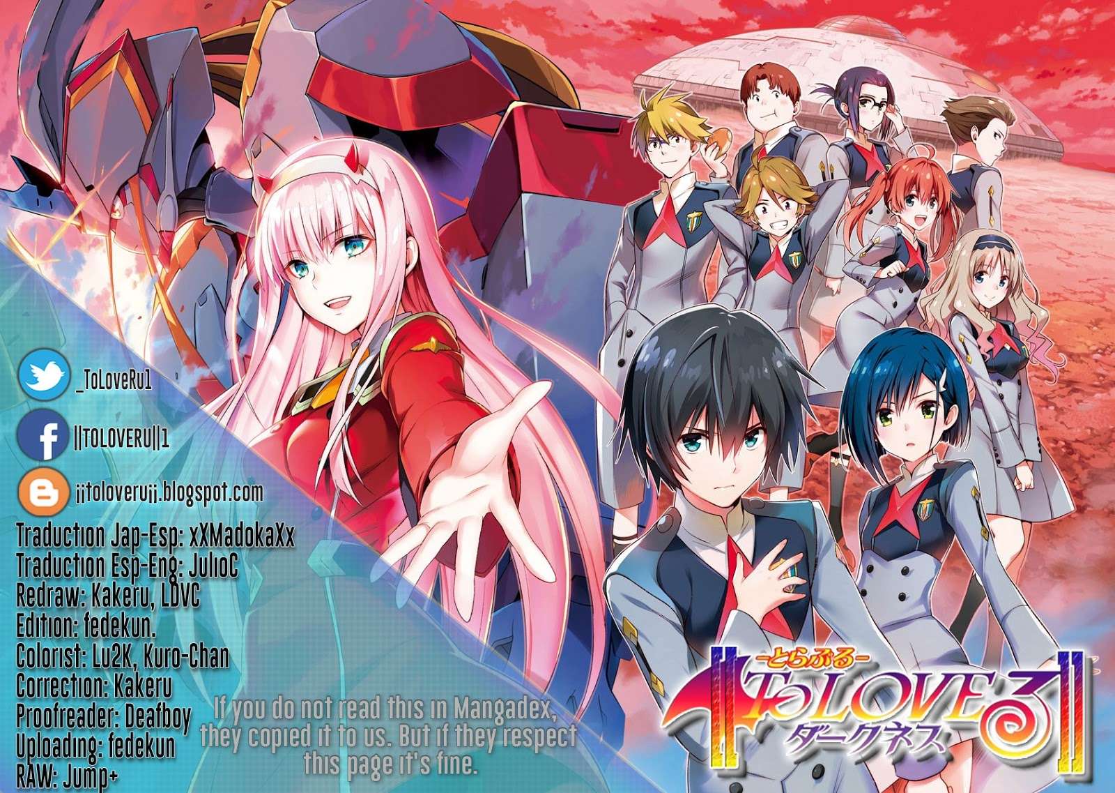 Darling in the FranXX Chapter 14 Image 1