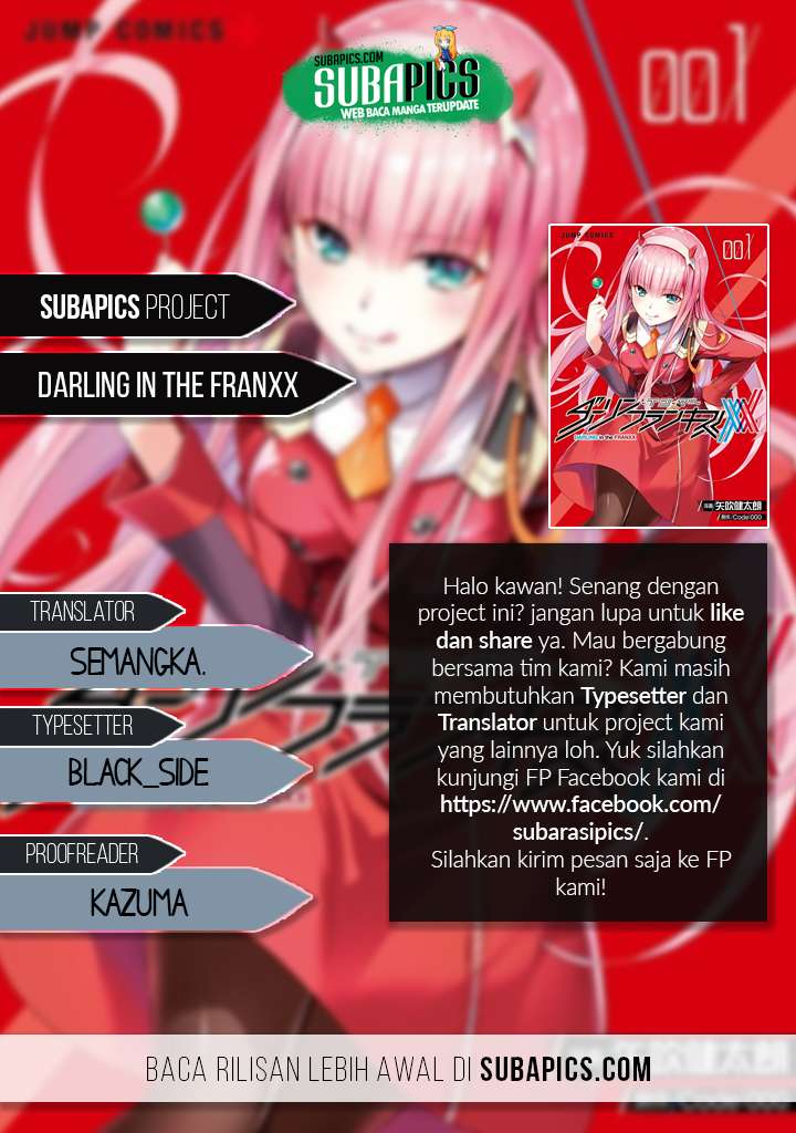 Darling in the FranXX Chapter 15 Image 0
