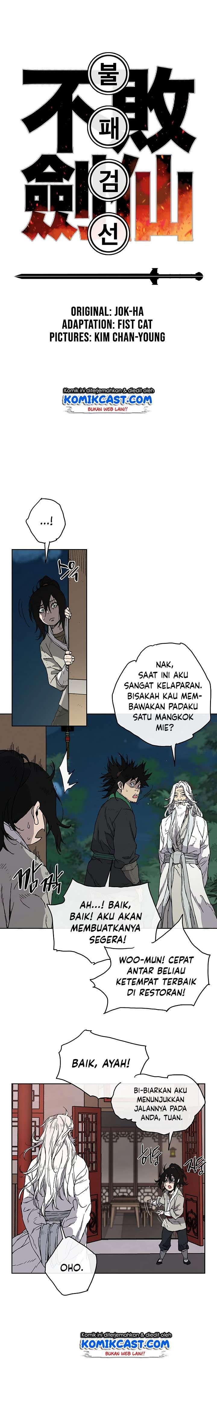 The Undefeatable Swordsman Chapter 02 Image 2