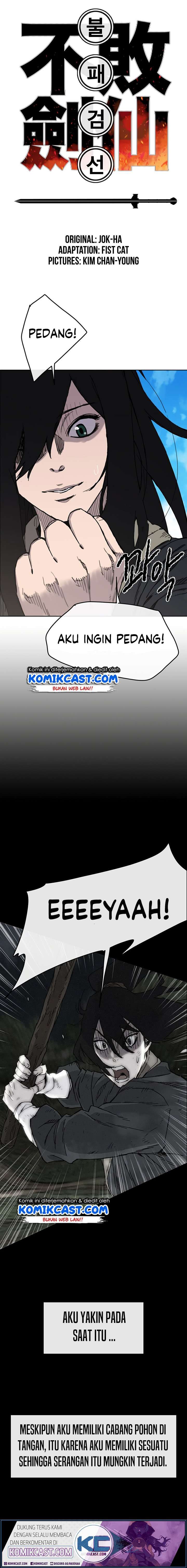 The Undefeatable Swordsman Chapter 10 Image 1