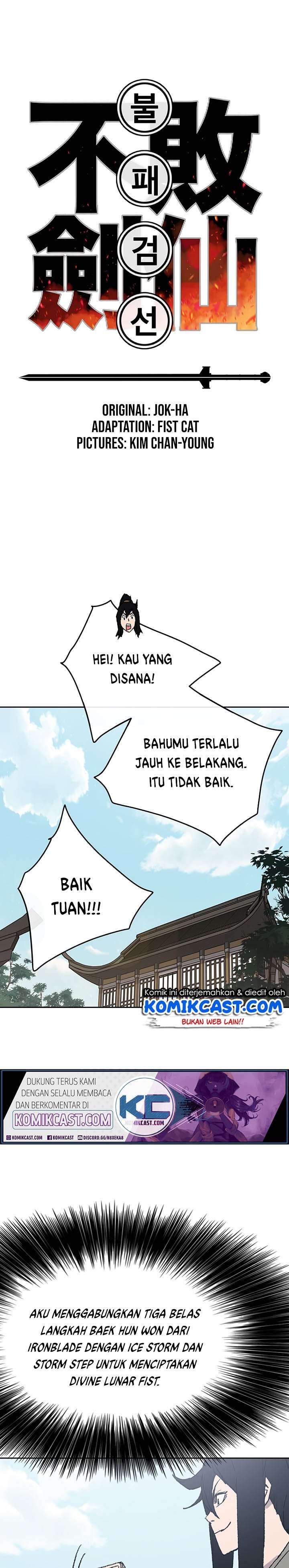 The Undefeatable Swordsman Chapter 50 Image 1