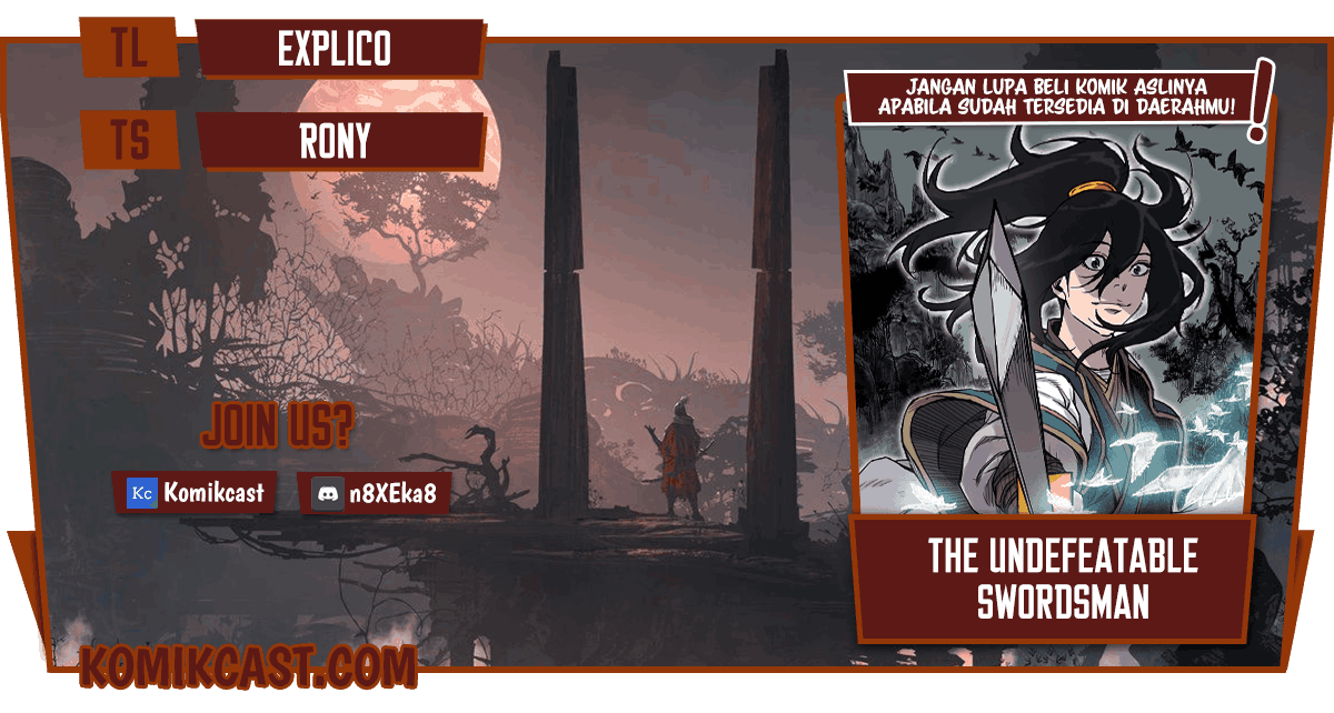 The Undefeatable Swordsman Chapter 58 Image 0