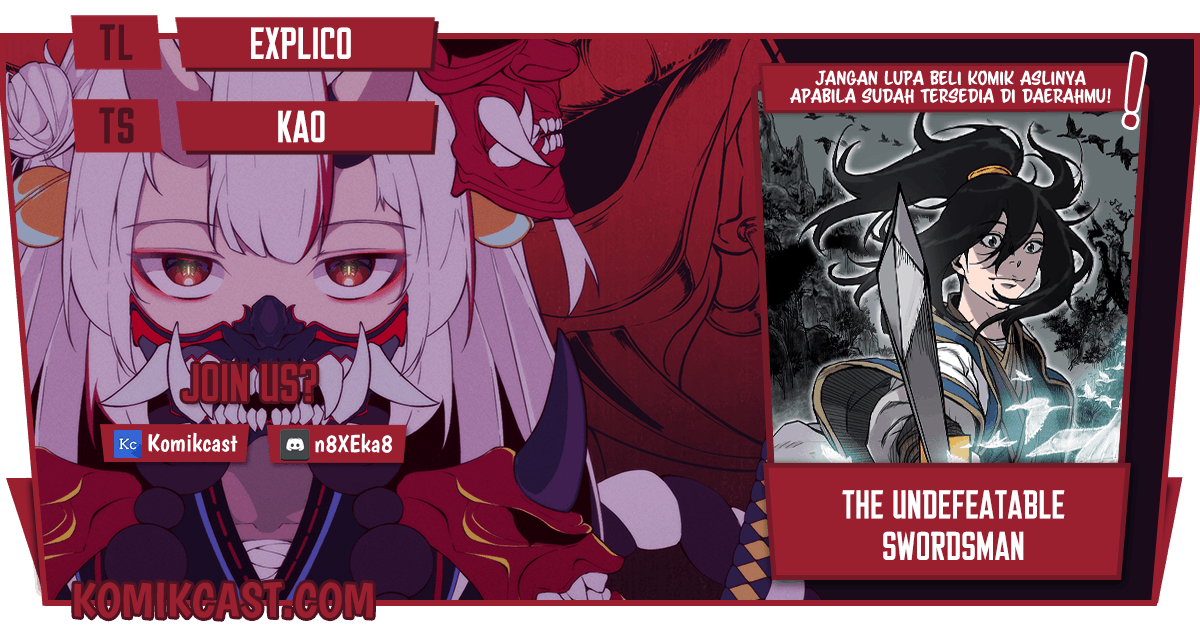 The Undefeatable Swordsman Chapter 89 Image 0