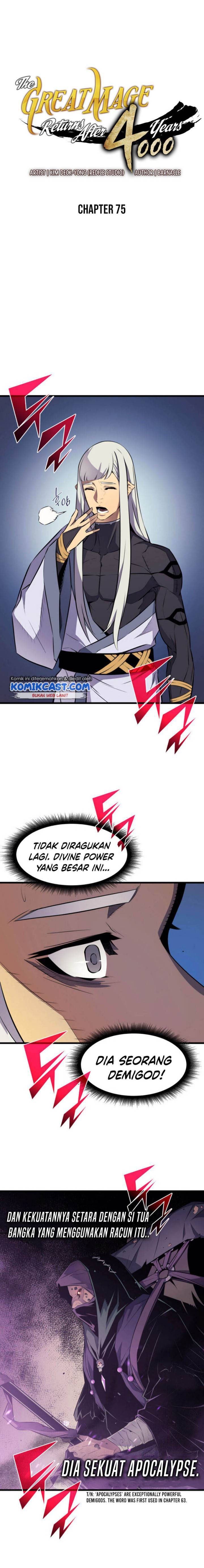 The Archmage Returns After 4000 Years Chapter 75 Image 0