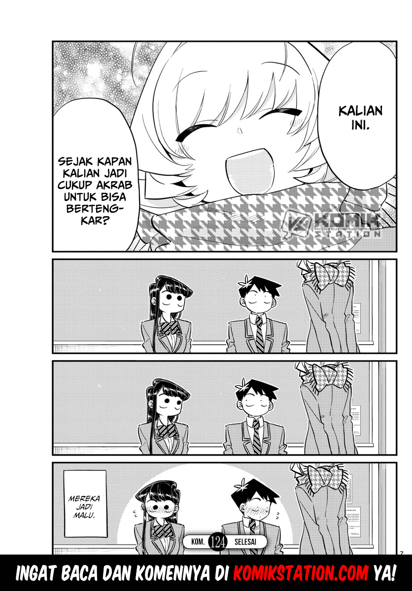 Komi-san wa Komyushou Desu. Chapter 124 Image 8