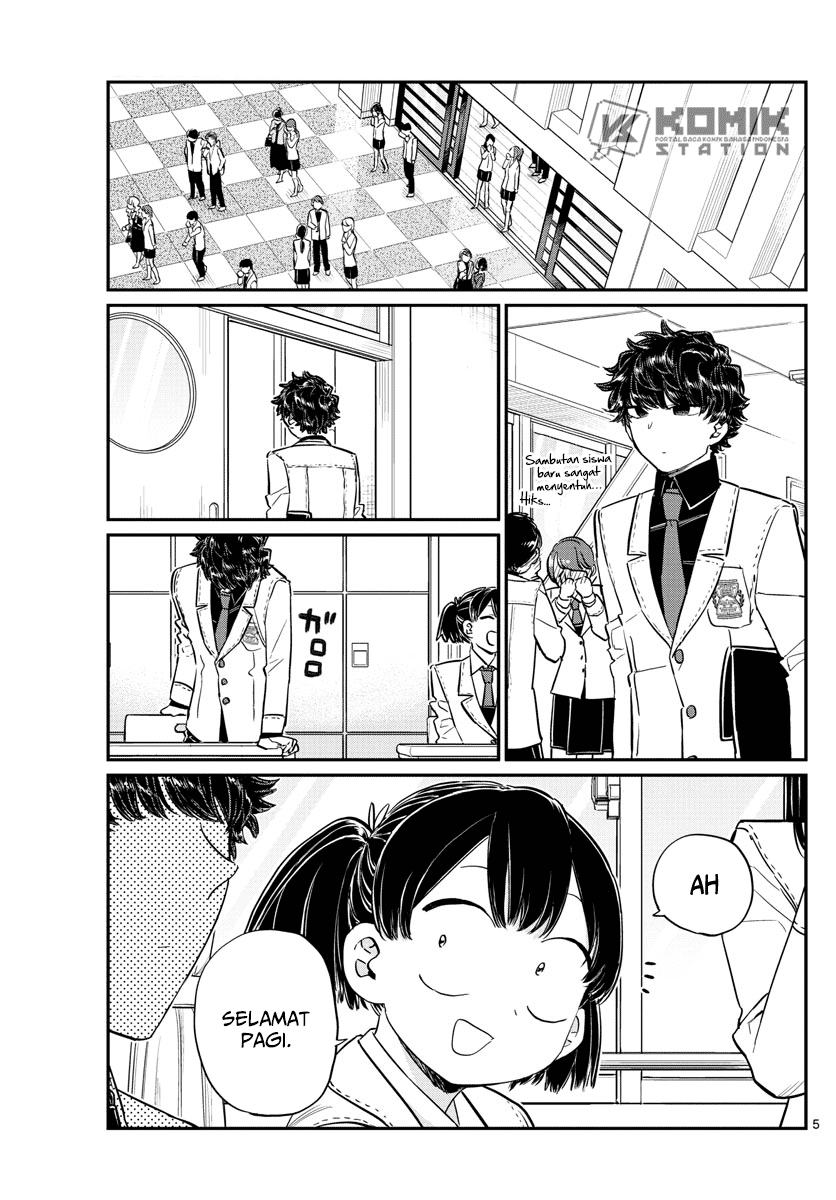 Komi-san wa Komyushou Desu. Chapter 133 Image 5