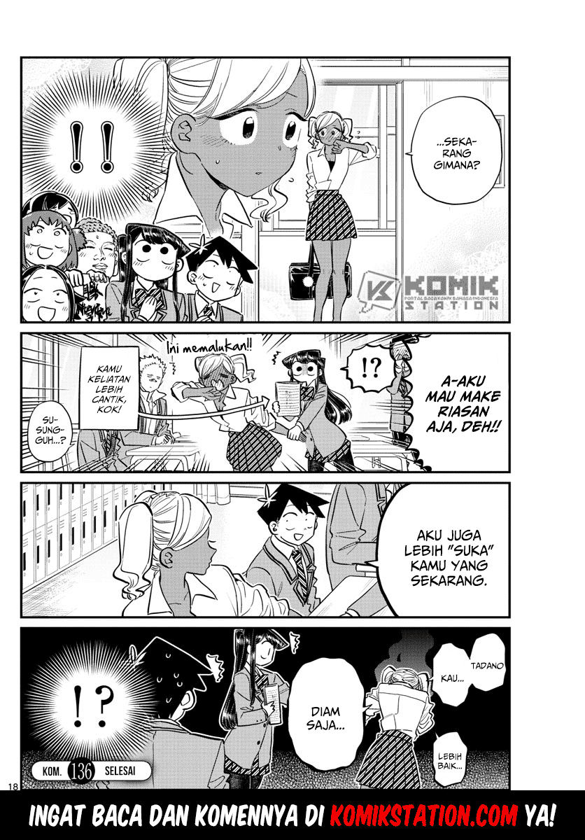 Komi-san wa Komyushou Desu. Chapter 136 Image 7