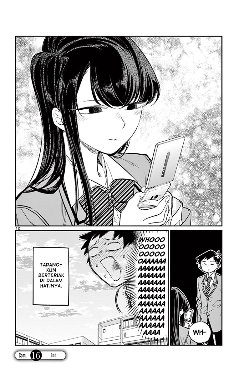 Komi-san wa Komyushou Desu. Chapter 16 Image 12