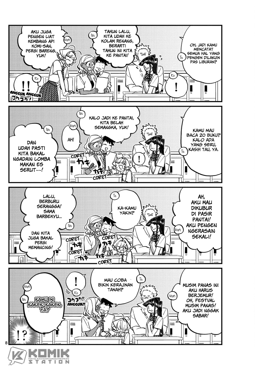 Komi-san wa Komyushou Desu. Chapter 160 Image 9