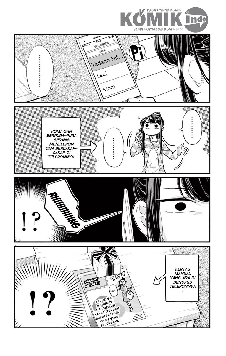 Komi-san wa Komyushou Desu. Chapter 18 Image 4