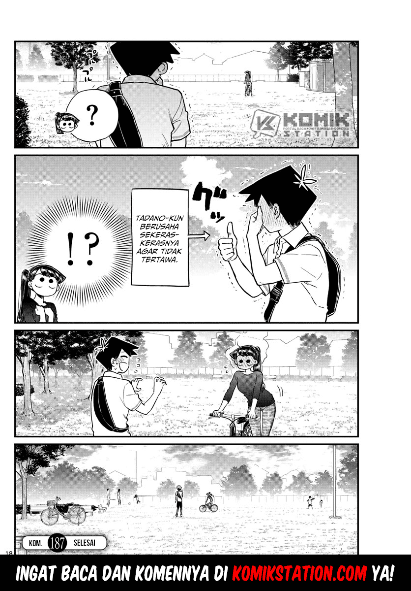 Komi-san wa Komyushou Desu. Chapter 187 Image 20
