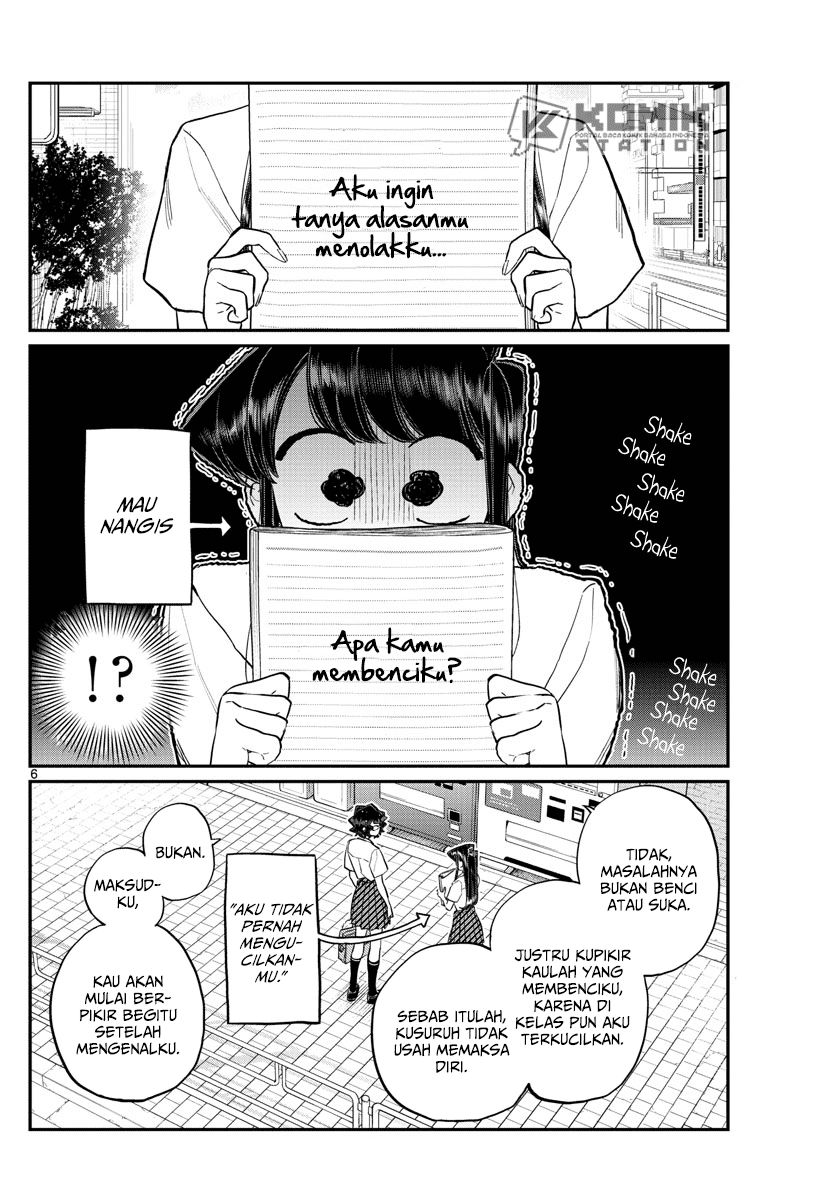 Komi-san wa Komyushou Desu. Chapter 196.2 Image 6