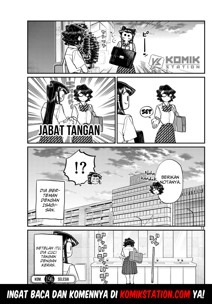 Komi-san wa Komyushou Desu. Chapter 196.2 Image 14