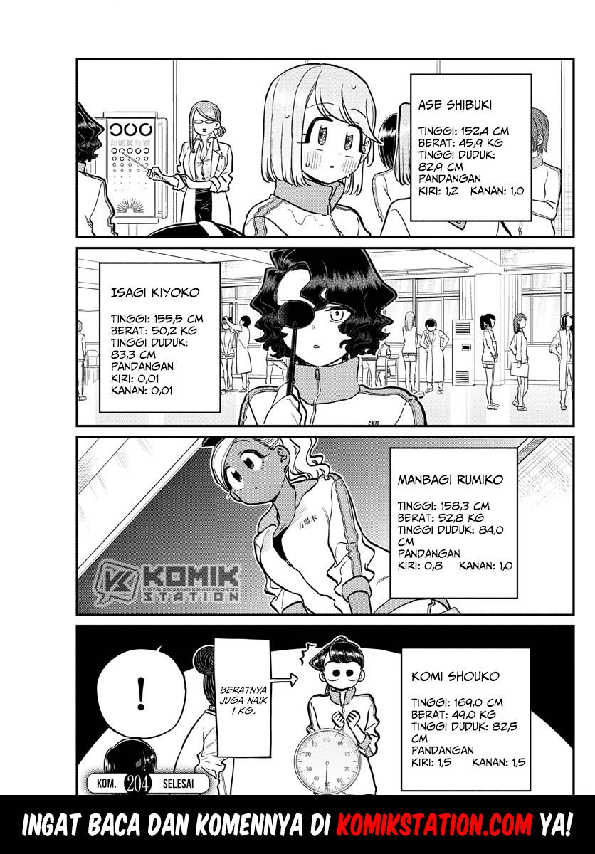 Komi-san wa Komyushou Desu. Chapter 204 Image 5