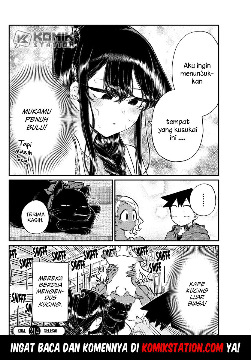 Komi-san wa Komyushou Desu. Chapter 214 Image 19