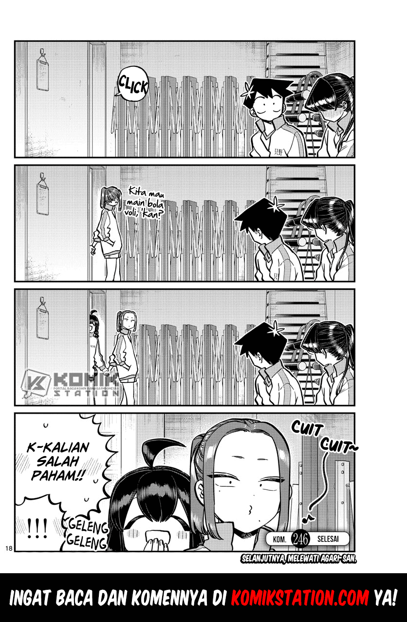 Komi-san wa Komyushou Desu. Chapter 246 Image 19